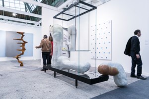 <a href='/art-galleries/marian-goodman-gallery/' target='_blank'>Marian Goodman Gallery</a> at FIAC Paris 2015 Photo: © Charles Roussel & Ocula